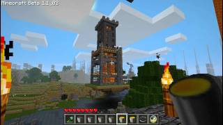 Minecraft Griefing  Dells House Spacemonkey Episode 1 [upl. by Enia]