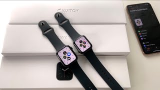 Review series 6  Apple Watch 44mm VS 40mm [upl. by Schilt]