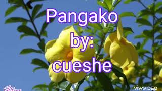 Pangako by cueshe  karaoke [upl. by Annahahs]