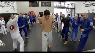 JiuJitsu Belt Gauntlet Tradition [upl. by Jeth]