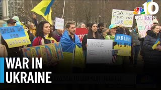 Hundreds rally in support of Ukraine in Boston [upl. by Bhatt]