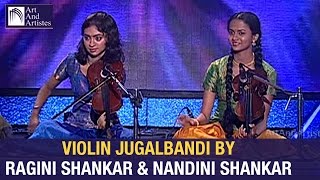 Ragini Shankar And Nandini Shankar  Raag Ahir Bhairav  Violin  Hindustani Classical [upl. by Idrahs]