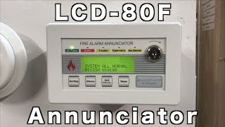 What is a Fire Alarm Annuncatior LCD80F [upl. by Mera131]