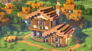 🏡 Minecraft Tutorial  Casa Para Survival ⚒️ [upl. by Sihun]