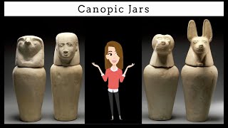 Ancient Egyptian Canopic Jars [upl. by Odnolor701]