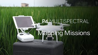 P4 Multispectral  Mapping Missions [upl. by Oilejor]