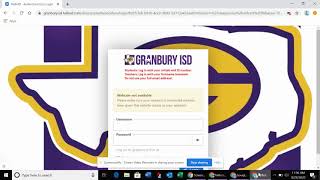 Signing into a Granbury ISD Student Account on a Personal Device [upl. by Aielam]