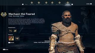 Assassins Creed Odyssey Machaon the Feared Cultist Location The Silver Vein Cultists [upl. by Seow]