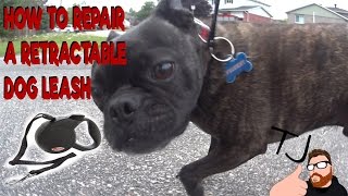 How To Fix A Retractable Dog Leash [upl. by Albert]