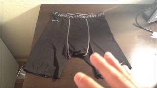 Nike Pro Combat Compression Shorts Review [upl. by Roger]