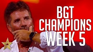 Britains Got Talent The Champions Auditions  WEEK 5  Got Talent Global [upl. by Anilas699]