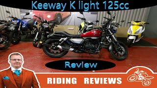 keeway klight 125 review 2020 [upl. by Armillia]