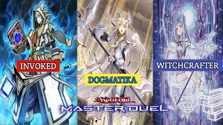 Invoked Dogmatika Witchcrafter vs Sky Striker [upl. by Ekoorb624]