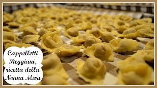 Cappelletti Reggiani  quotCappellettiquot Grandmas Recipe eng sub [upl. by Erskine]