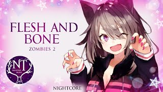 Nightcore  Flesh And Bone Lyrics [upl. by Arised]