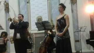 G F Handel Serse quotOmbra mai fuquot Contralto Romina Boscolo  Flicorno Soprano Luigi DUrso [upl. by Reaht]