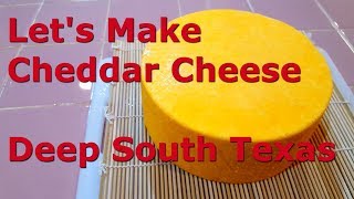 Homemade Cheddar Cheese [upl. by Shae506]