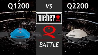 WEBER Q COMPARISON Q1200 VS Q2200 Features and Review [upl. by Chansoo863]