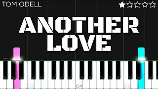 Tom Odell  Another Love  EASY Piano Tutorial [upl. by Loughlin]