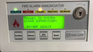 How to wire and program the Fire Lite LCD80F [upl. by Solberg662]