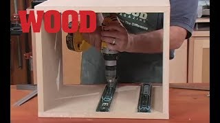 How To Install Cabinet Drawer Slides  WOOD magazine [upl. by Sherrer]