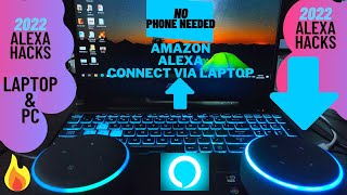 How to SetUp Amazon EchodotEchoPlus using LaptopPC  Easier than Phone  2022 [upl. by Tedra129]