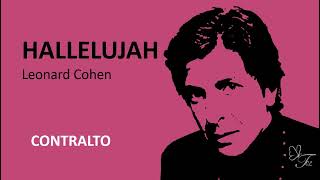 CONTRALTO  Hallelujah  Leonard Cohen [upl. by Nevi]