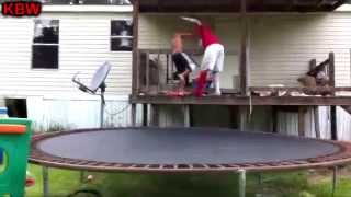 Trampoline Wrestling KBW Royal Rumble 2 [upl. by Fritzie]