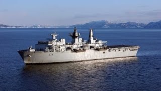 HMS Albion Rare Access To Mothballed Royal Navy Ship  Forces TV [upl. by Waligore]