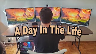 A Day in the Life of a Game Developer with a Full Time Job [upl. by Ennazzus]