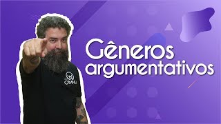 Gêneros argumentativos  Brasil Escola [upl. by Felicia164]