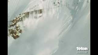 Skier Survives Massive Avalanche [upl. by Bunce]