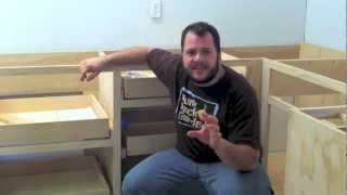 HowTo Install Blum Tandem Undermount Drawer Slides [upl. by Anauqaj]