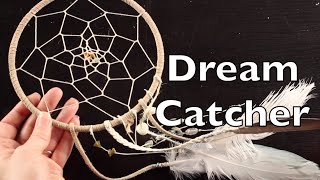 DIY Dreamcatcher  How To Make A Dream Catcher Tutorial [upl. by Meares647]