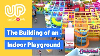 Building an Indoor Playground with Custom Soft Play Toddler Area and Theming from United Play [upl. by Mason]