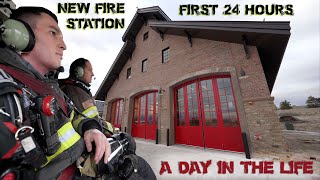 First 24 Hours in a New Fire Station  A Day in the Life [upl. by Winson543]