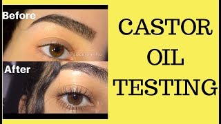 Castor Oil for Hair Growth  eyelashes amp eyebrows [upl. by Herries]