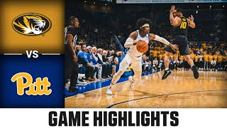 Missouri vs Pitt Game Highlights  202324 ACC Men’s Basketball [upl. by Ydennek]