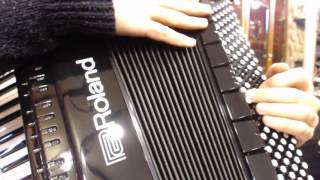 How to Play the Roland FR4X Digital Accordion  Lesson 1  Overview Getting Started Controls [upl. by Vlada]