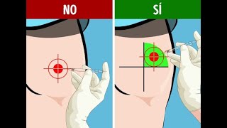 Forma correcta Para inyectar IM gluteo o nalga [upl. by Rizzo]