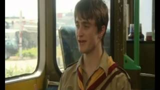 EXTRAS Bloopers Daniel Radcliffe amp Warwick Davis Flute [upl. by Ariuqahs]