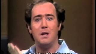 Andy Kaufman on Letterman  February 17 1982 [upl. by Virgil]