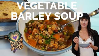 Vegetable Barley Soup [upl. by Zeuqcaj]