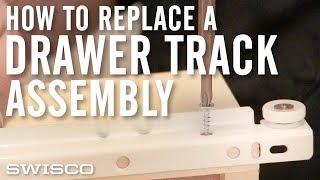 How to Replace SelfClosing Drawer Slides [upl. by Ronnie]