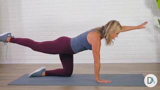 5Minute Healthy Strong Back  Denise Austin [upl. by Hurlow376]