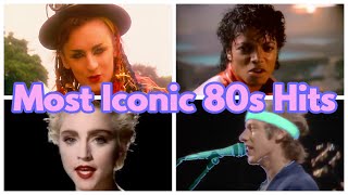 The 100 most iconic songs of the 80s New Version [upl. by Suilmann]