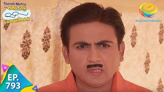 Taarak Mehta Ka Ooltah Chashmah  Episode 793  Full Episode [upl. by Ardnohsal266]