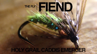 Holy Grail Caddis Emerger Fly Tying Tutorial  The Fly Fiend [upl. by Nnairrek]