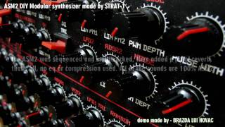 ASM2 modular synthesizer demo [upl. by Enorej]