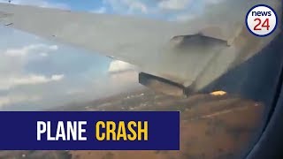 WATCH Dramatic footage apparently shows moment of Wonderboom plane crash [upl. by Iv]